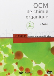 Qcm De Chimie Organique (2e Edition) 