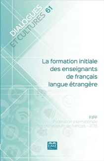La Formation Initiale Des Enseignants De Francais Langue Etrangere 