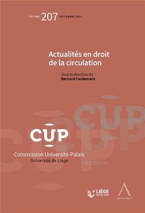Actualites En Droit De La Circulation (volume 207) (1re Edition) 