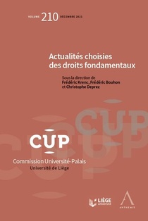 Actualites Choisies Des Droits Fondamentaux : Tome 210 (1re Edition) 