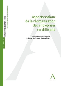 Aspects Sociaux De La Reorganisation Des Entreprises En Difficulte 