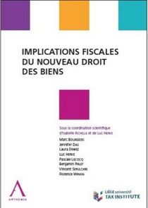 Implications Fiscales Du Nouveau Droit Des Biens 