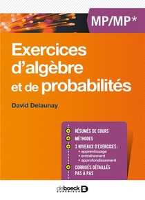 Exercices D'algebres Et De Probabilites ; Mp/mp* 
