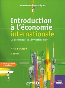 Introduction A L'economie Internationale ; Le Commerce Et L'investissement (2e Edition) 