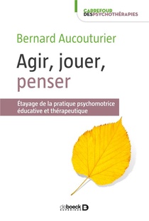 Agir, Jouer, Penser ; Etayage De La Pratique Psychomotrice Educative Et Therapeutique 