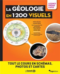La Geologie En 1200 Visuels : Licence Prepas Capes Agreg ; Tout Le Cours En Schemas, Photos Et Cartes 