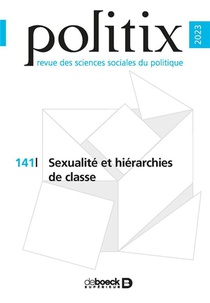 Politix N 141 - Sexualites Et Hierarchies De Classe 