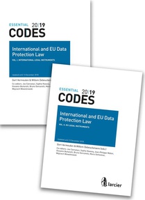 International And European Data Protection Law (edition 2019) 