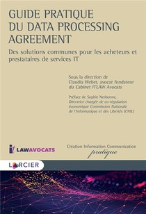 Guide Pratique Du Data Processing Agreement ; Des Solutions Communes Pour Les Acheteurs Et Prestataires De Service It 