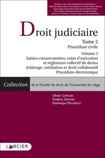 Droit Judiciaire Procedure Civile - Tome 2 