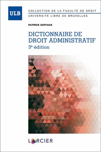 Dictionnaire De Droit Administratif (3e Edition) 