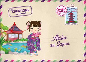 Mes Creations Du Monde : Akiko Au Japon 