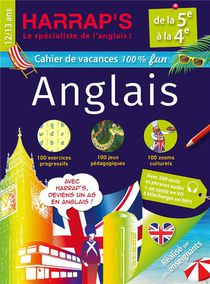 Harrap's Cahier De Vacances : Anglais ; De La 5e A La 4e 