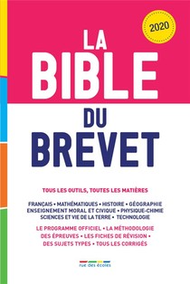 La Bible Du Brevet ; Tous Les Outils, Toutes Les Matieres (edition 2020) 