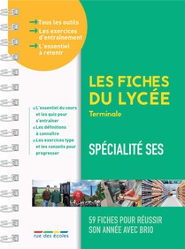 Les Fiches Du Lycee : Specialite Ses 