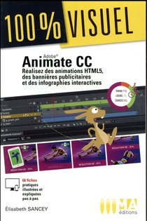 100 % Visuel ; Animate Cc ; Creez Des Banieres Publicitaires Et Des Infographies Interactives 