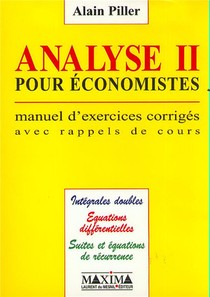 Analyse Ii Pour Economistes 