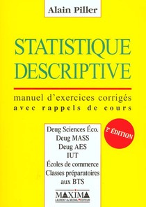Statistique Descriptive - 2e Ed. - Corriges 