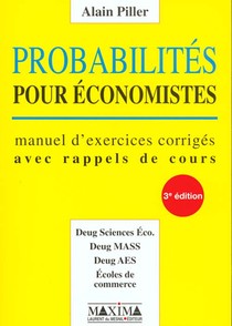 Probabilites Pour Economistes - 3e Ed. Np 