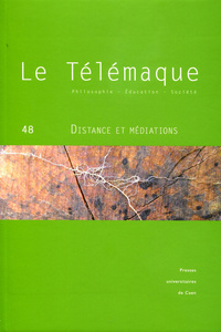 Le Telemaque, N 48 / 2015. Distance Et Mediations 