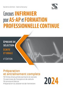 Concours Infirmier Pour As-ap Et Formation Professionelle Continue (edition 2024) 