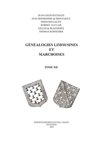 Genealogies Limousines Et Marchoises T12 