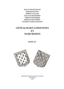 Genealogies Limousines Et Marchoises T15 