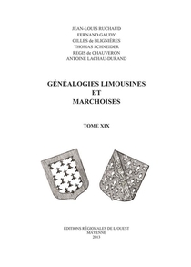 Genealogies Limousines Et Marchoises T19 