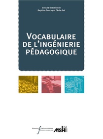 Vocabulaire De L'ingenierie Pedagogique 