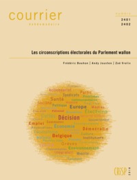 Ch2401-2402-les Circonscriptions Electorales Du Parlement Wallon 