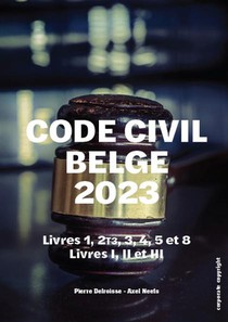 Code Civil Belge 2023 