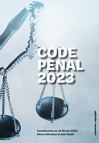 Code Penal Belge 2023 
