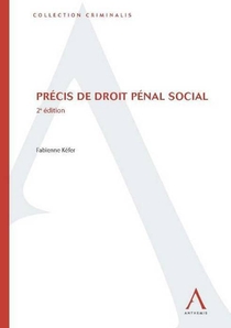 Precis De Droit Penal Social (2e Edition) 