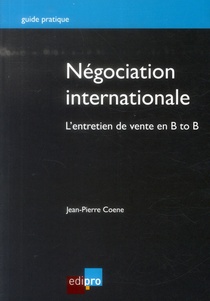 Negociation Internationale ; L'entretien De Vente En B To B 