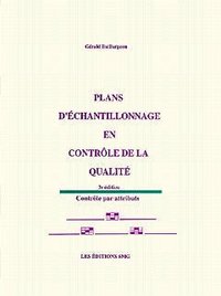 Plans D'echantillonnage En Controle De La Qualite (4eme Ed 1995) + Cd-rom (windows 95/98/me/xp) 