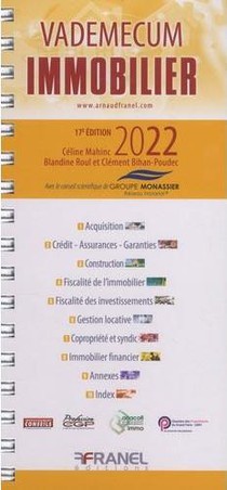 Vademecum : De L'immobilier (edition 2023) 