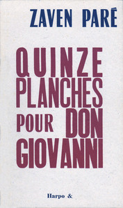 Quinze Planches Pour Don Giovanni 