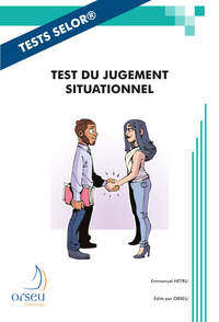 Selor-test De Jugement Situationnel (edition 2021) 