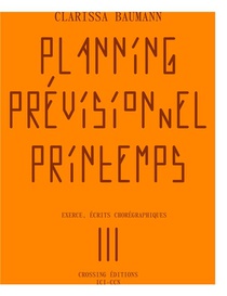 Planning Previsionnel Printemps 
