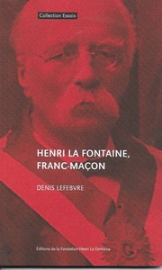 Henri La Fontaine Franc-macon 