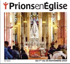 Prions En Eglise N.443 : Novembre 2023 
