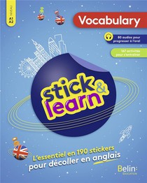 Stick & Learn : Vocabulary ; A1>a2 