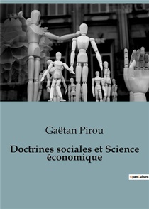 Doctrines Sociales Et Science Economique 