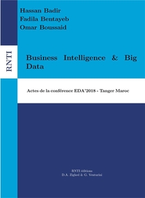 Business Intelligence & Big Data ; 14eme Edition De La Conference Eda Tanger 