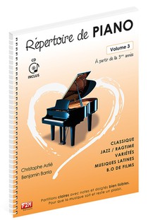 Repertoire De Piano Vol 3 + Cd 