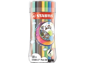 Stabilo 30x Pen 68 