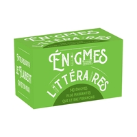 Enigmes Litteraires : 140 Enigmes Plus Marrantes Que Le Bac Francais 