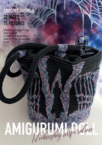 Amigurumi Bag - Wednesday Addams Inspired Crochet Pattern 