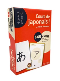 Cours De Japonais ! Boite Kana ; 148 Cartes Pour Apprendre Les Hiragana Et Katakana 