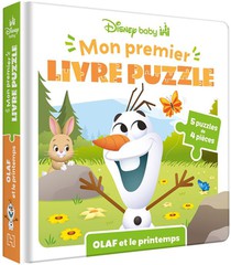 Mon Premier Livre Puzzle : Disney Baby : Olaf Et Le Printemps 